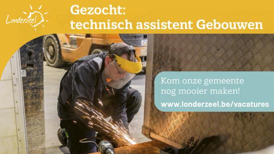 vacature technisch assistent Gebouwen