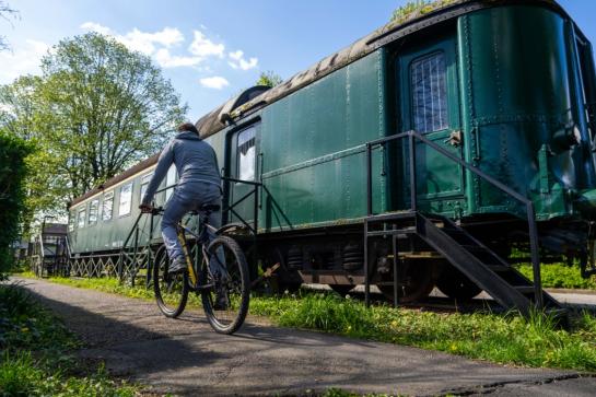Fietsen aan Leireken